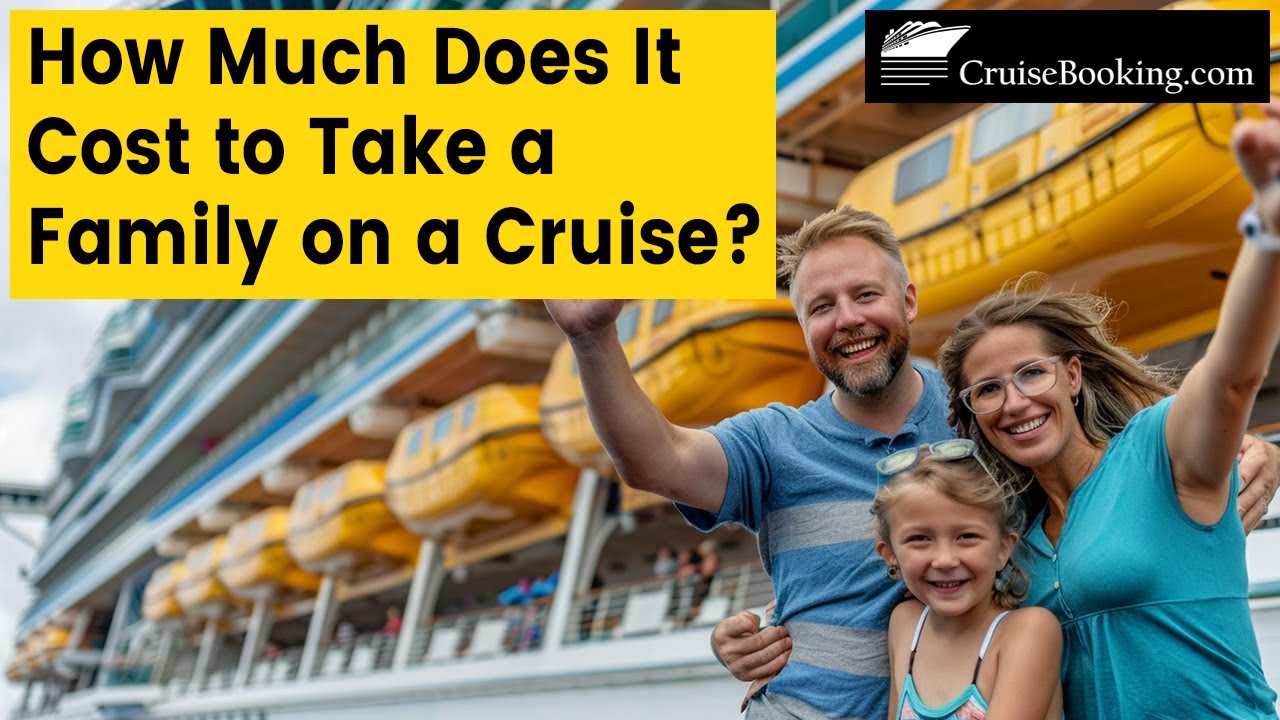 How Much Does It Cost to Take a Family on a Cruise | CruiseBooking.com | #familycruise