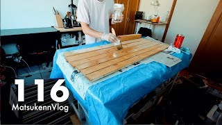 【コストコ】WHALENスチールラックの天板をDIYして室内用に最適化する[前編]【VLOG#116】