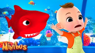 baby shark song more nursery rhymes kids songs by minibus