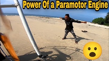 Power of a Paramotor Engine  | Paramotor thrust testing | Paramotoring with Pilot Kuldeep Taak