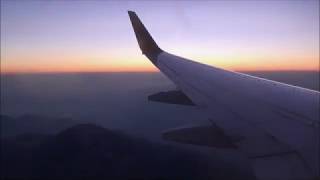 Посадка в Измире. Landing in Izmir.