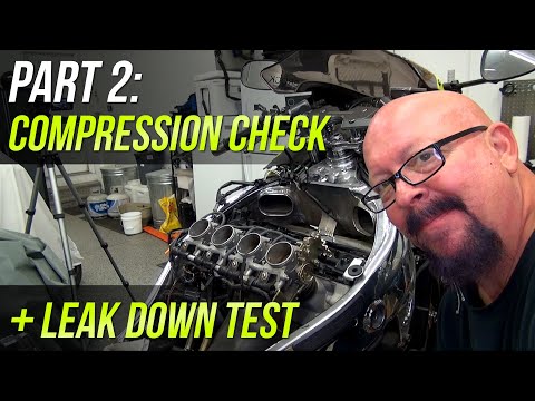Gen 1 Suzuki Hayabusa Miss (Part 2) Compression and Leak Down Testing