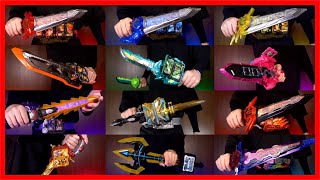 仮面ライダーセイバー最終回記念！12本の聖剣で連続変身！【まとめ】/SEIKEN×12 Henshin!!【KamenRiderSABER】