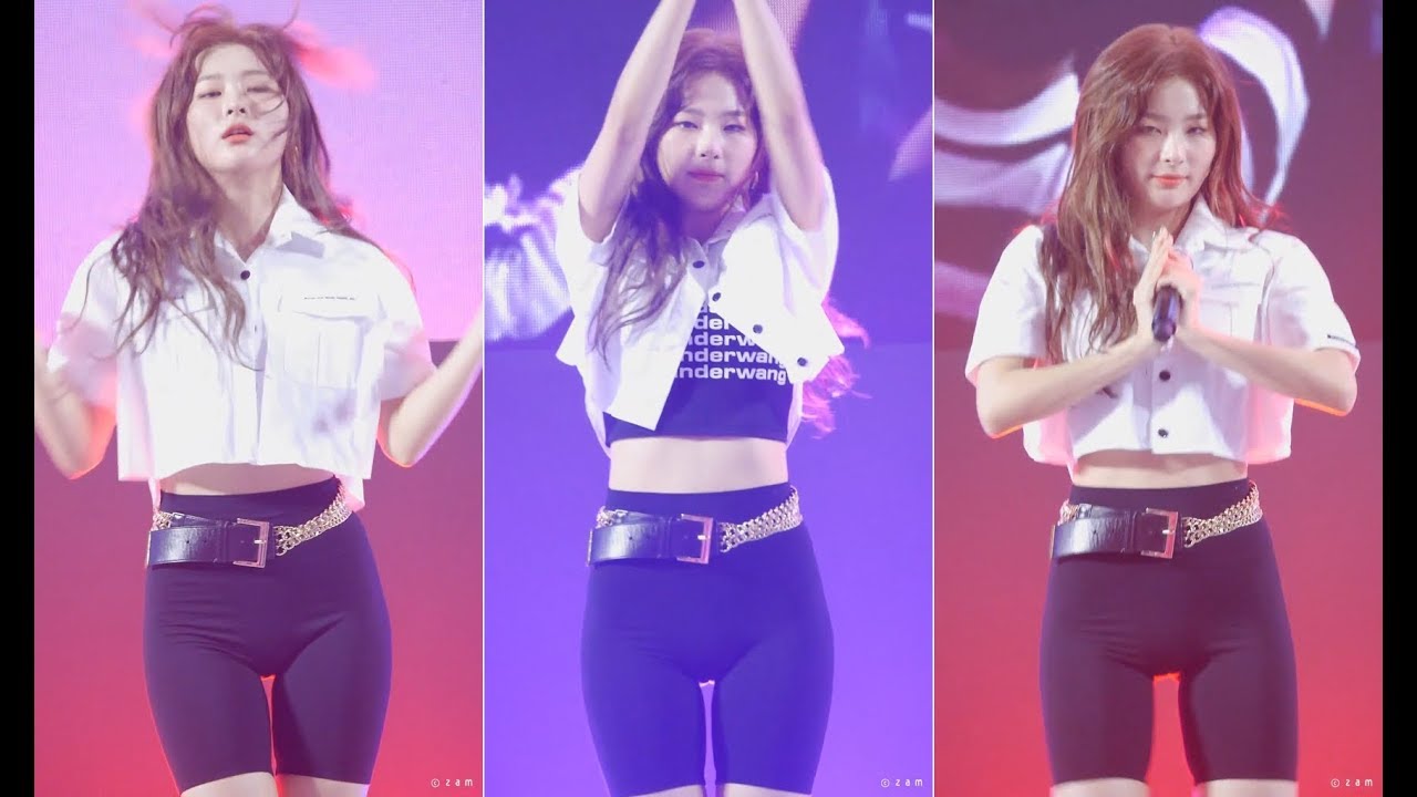 타이트한 레깅스핏 레드벨벳 슬기 - Zimzalabim 짐살라빔  (LG V50 듀얼스크린으로한판붙자)