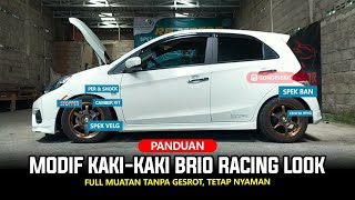 Panduan Wajib Sebelum Modif Brio Racing Look Meaty Fitment Anti Gesrot Walaupun Muatan Full