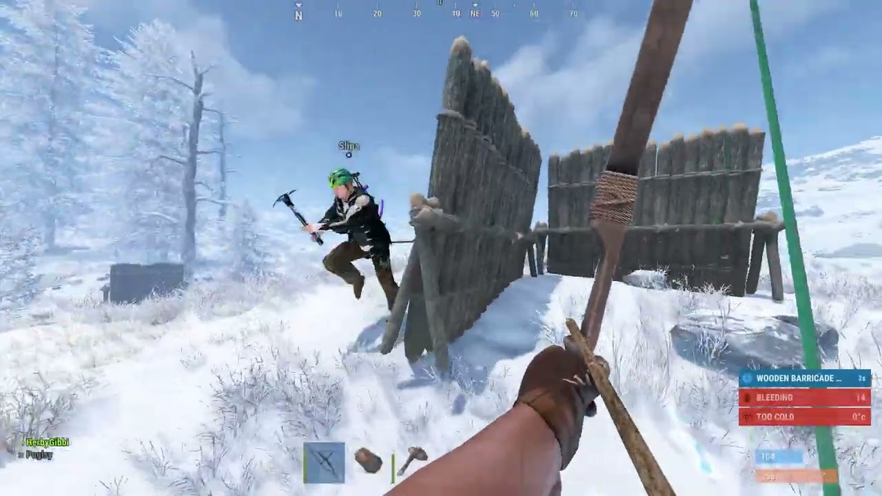 Solo Rust - 1 VS 2 Fight (: #rust