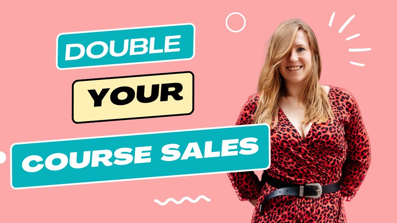 How we DOUBLED course sales without spending more on ads! And how you ...
