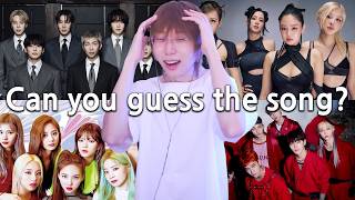 Proving my K-pop knowledge (failed)