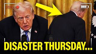 🚨 Trump’s Thursday TAKES BRUTAL TURN…