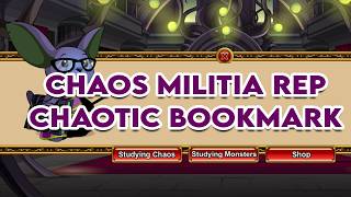 AQW Chaotic Bookmark, Chaos Militia Rep Bot