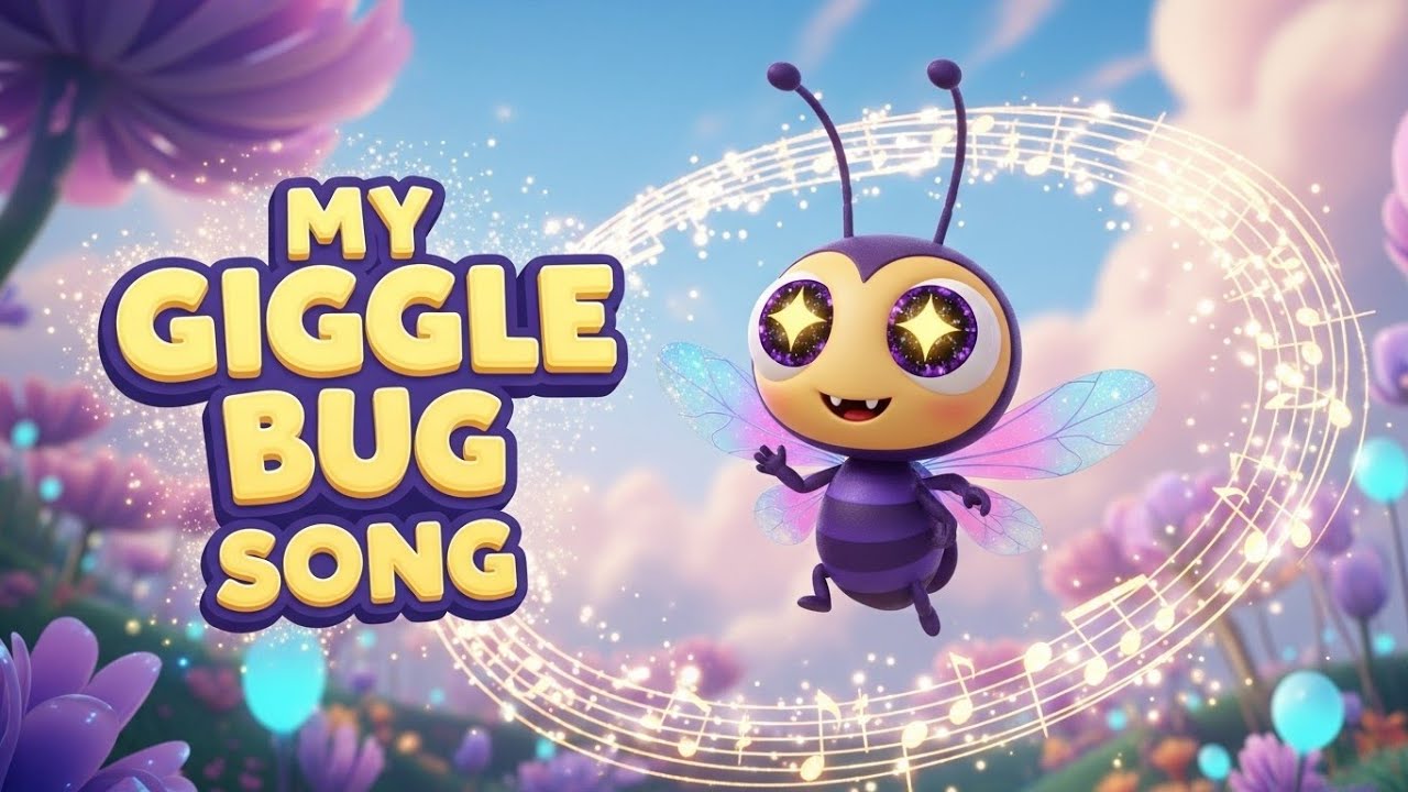 My Giggle Bug Song 🐞😄 | Fun Action & Learning Song for Kids | Laugh ...