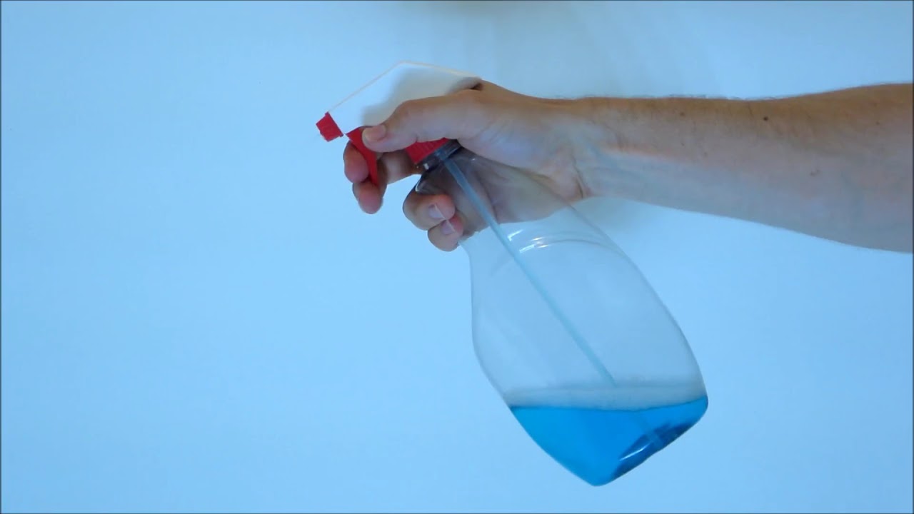 How to make a spray bottle that works in any orientation