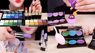 mukbangers eating edible makeup | ASMR Compilation
