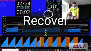 Vo2 master Intervals on PerfPro Studio