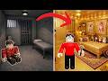 Yuta Mio Dan Baby Celine Bangun Penjara Dari Miskin Sampai Kaya | ROBLOX