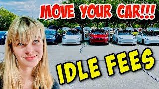Everything Tesla Drivers Need To Know About Idle Fees and the New Congestion Fees at Superchargers