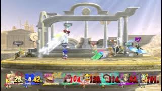 Super Smash Bros. for Wii U - 8 Player Smash: Skyworld Omega Form