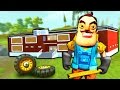 БЕГАЕМ ОТ СОСЕДА-УЧИТЕЛЯ В ШКОЛЕ С ЛОВУШКАМИ! - ПРИВЕТ СОСЕД В SCRAP MECHANIC ( Hello Neighbor )