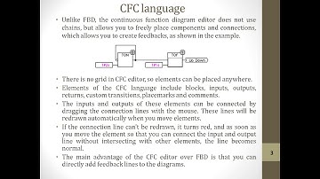 Lecture 8. CFC language / PLC basics