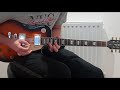 Free bird solo cover improvisation  joel frank