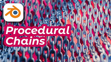 Infinite Procedural Chain Links, Blender Geometry Nodes Tutorial