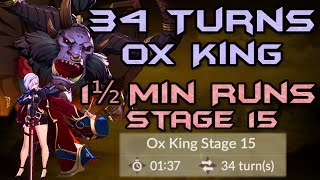 Stage 15 Ox King 2 shot guide | Seven Knights Re:Birth