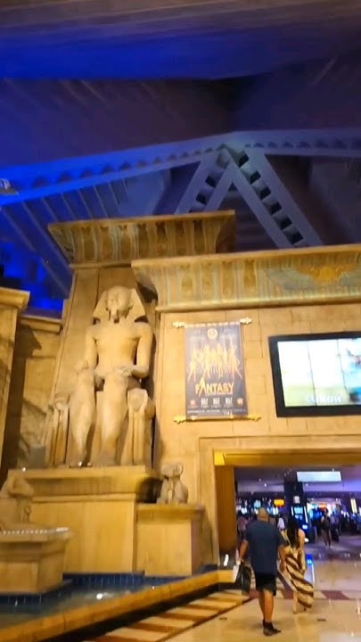 Внутри Казино Luxor (Пирамида). Лас Вегас. #США #СТРИМ - YouTube