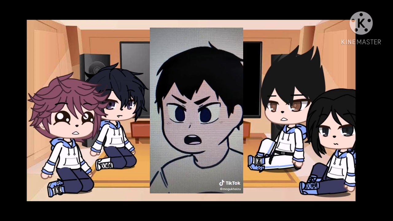 haikyuu Past kageyama's teammates react to
