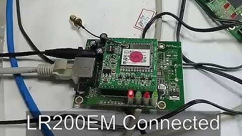 Modbus TCP over LoRa between 2 units of ATAC LR200EM