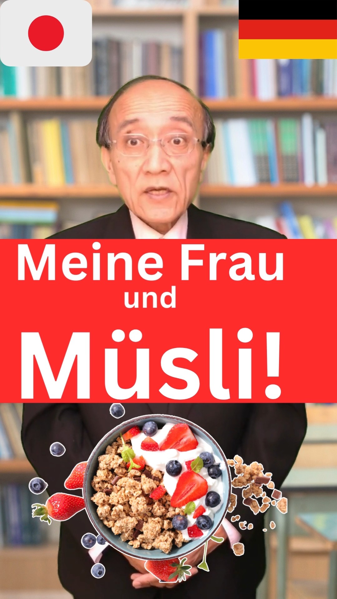 Ein Japaner und seine Frau! Gegensätze ziehen sich an – Müsli ...
