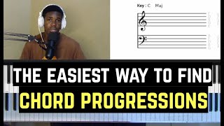 How to find the CHORD PROGRESSION of any song