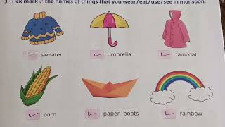 Std 1 Unit 4 Chapter 1 The Four Seasons Mridang Workbook part 2 Wealth
