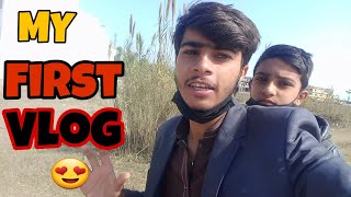 My First Vlog | in public |Safyan Raja Vlog