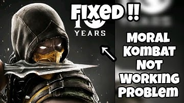 Fix Mortal kombat App Keeps Crashing Problem |GBM TECH