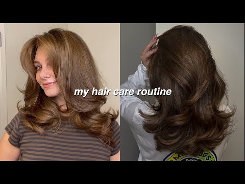 my hair care routine for healthy