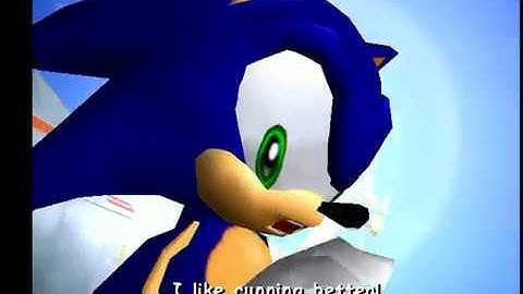 Dreamcast VGA Capture Test: Sonic Adventure 2