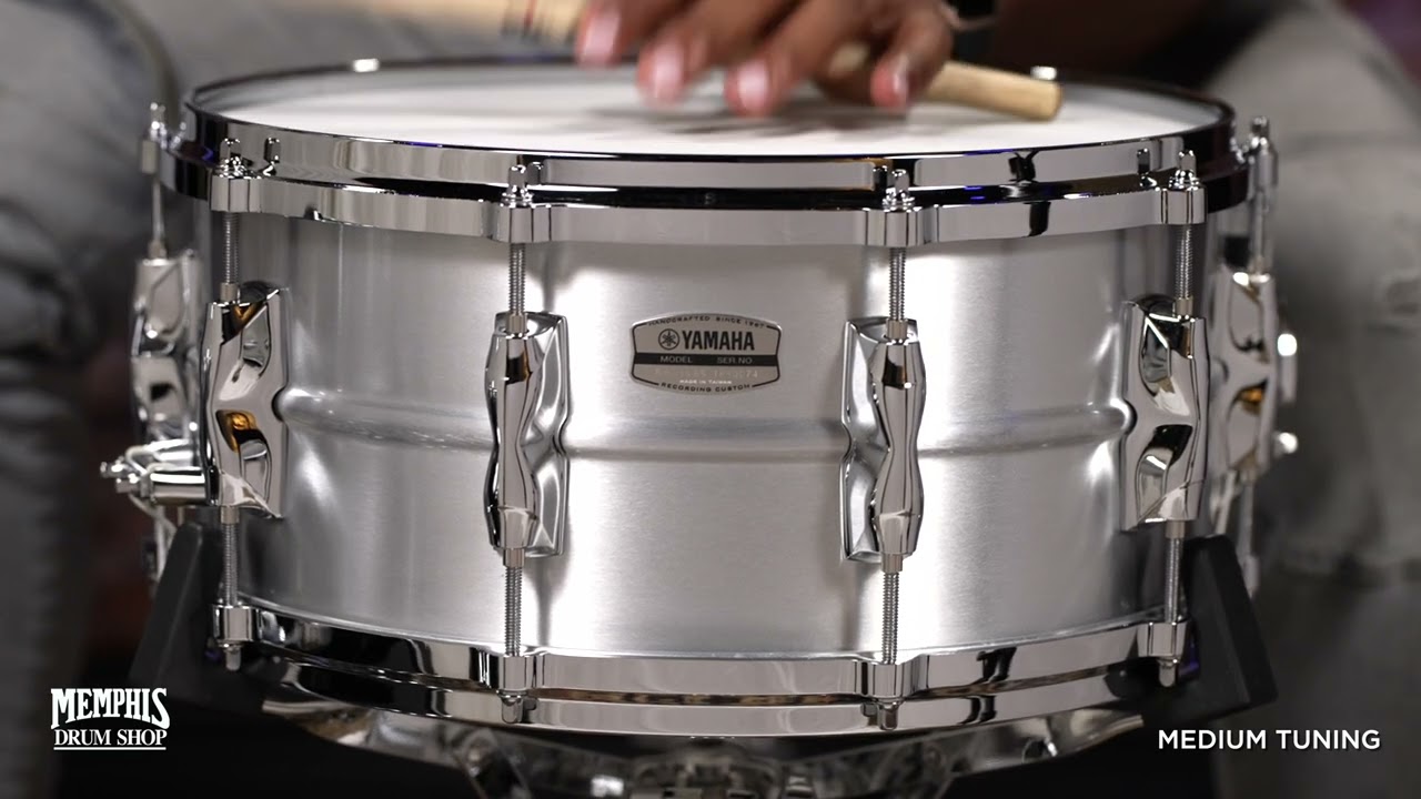 Yamaha 14x6.5 Recording Custom Aluminum Snare Drum (RAS1465)