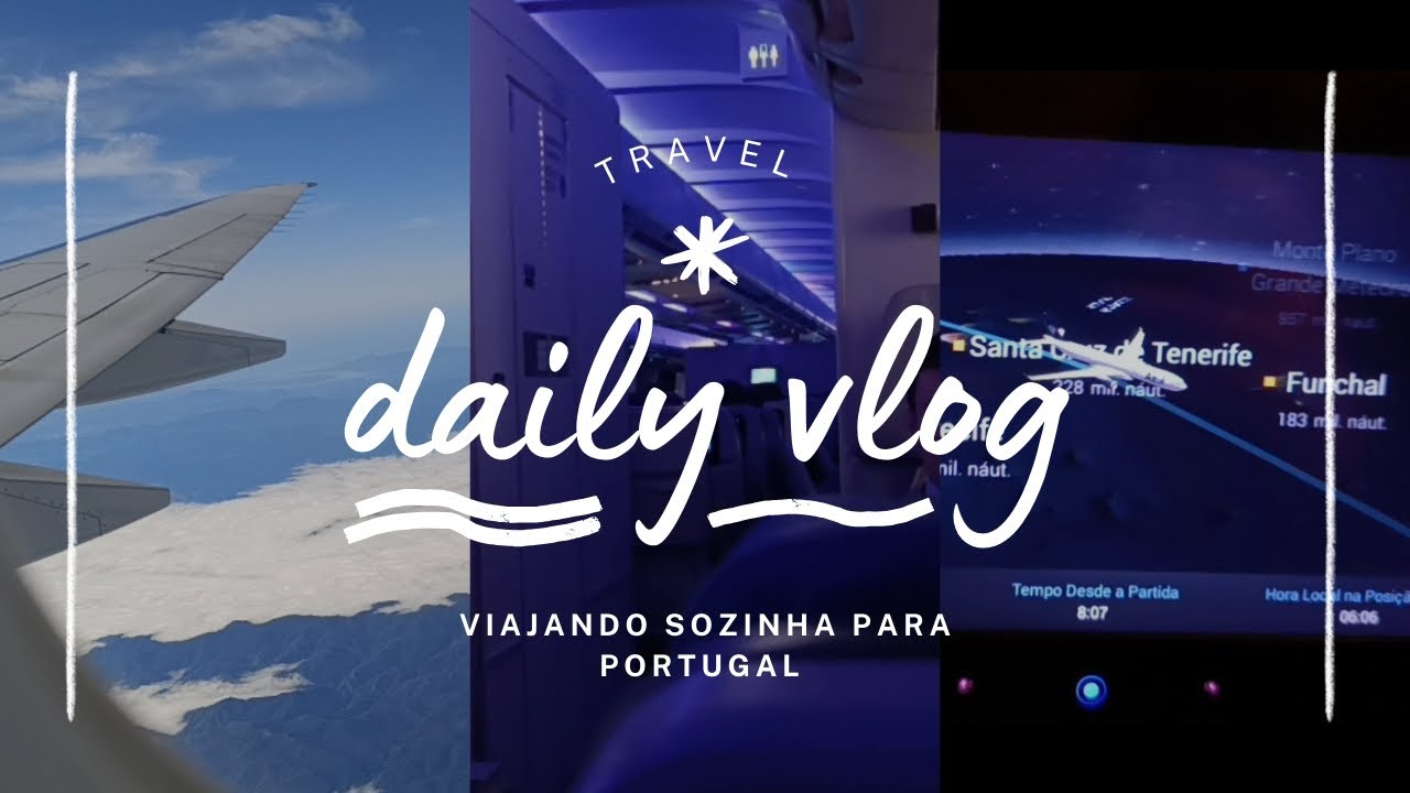 VLOG VIAGEM PARA PORTUGAL(primeira viagem sozinha)