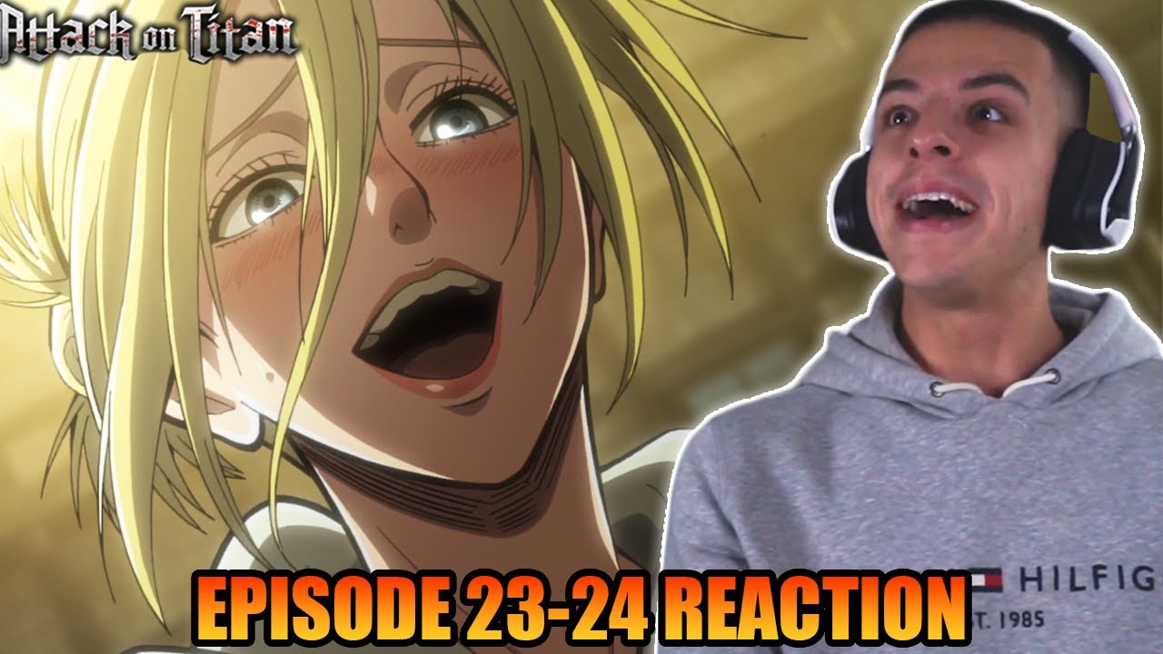 ANNIE REVEAL? Attack On Titan S1 EP 23-24 | REACTION!