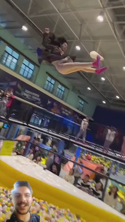 China jumping jhula #love #trampoline #sports #trampolinpark #keşfet #funny