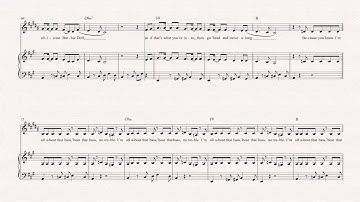 Clarinet - All About That Bass - Meghan Trainor Sheet Music, Chords, & Vocals