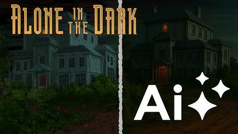 Alone in the Dark (1992) Reimagined by AI #ai #games