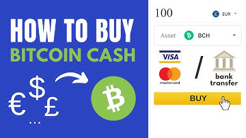 How to buy Bitcoin Cash (BCH) ✅ Step-by-Step Tutorial