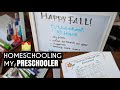 HOMESCHOOLING MY PRESCHOOLER FOR FREE | WHAT TO TEACH EACH WEEK | LEARNING CHECKLISTS 2018