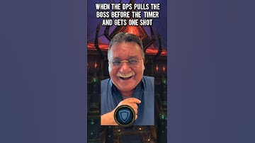 The dps pulls the boss before the timer and gets one shot #wow #worldofwarcraft #warcraft