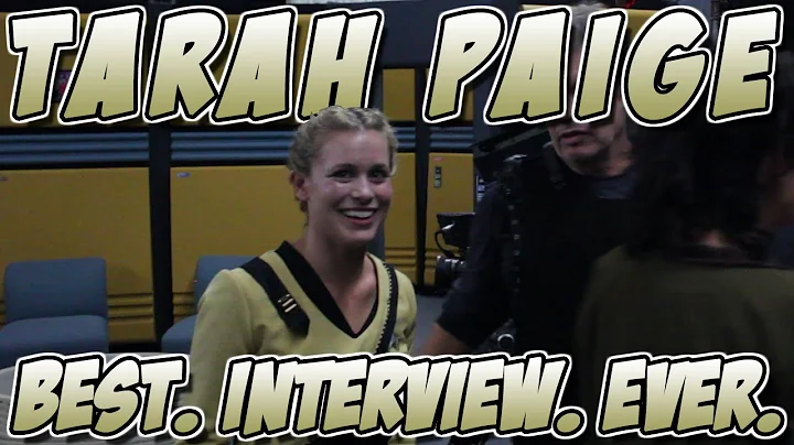 Tarah Paige - Best. Interview. EVER.