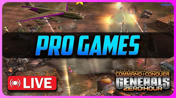 🔴LIVE | 2v2 and 1v1 PRO MATCHES | C&C Generals Zero Hour