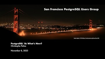 "PostgreSQL 16: What