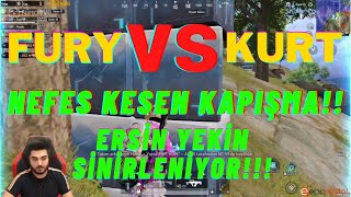 Fury Team Vs Kurt Team - Nefes Kesen Kapişma Pubg Mobi̇le Yayinci Karşilaşmalari.