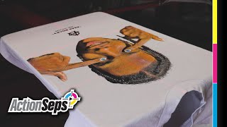 ActionSeps™ | How to Screen Print 7 Color Simulated Process on White Shirts  Anatol Titan Automatic